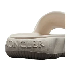 Sandaler^Moncler Quiltede Offwhite Sommer Sliders Hvid