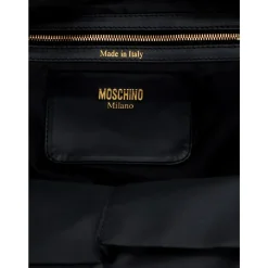Rygsække^Moschino Quiltet Hætte Rygsæk Blå