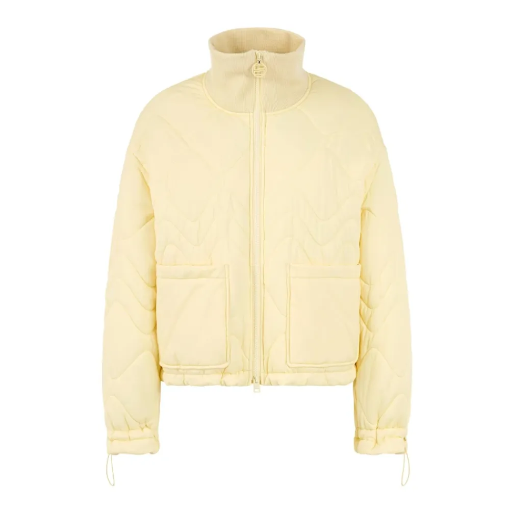 Jakker<Marc Cain Quiltet Outdoor Jakke Gul