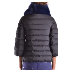 Tørklæder<Burberry Quiltet Puffer Hætte Halstørklæde Blå