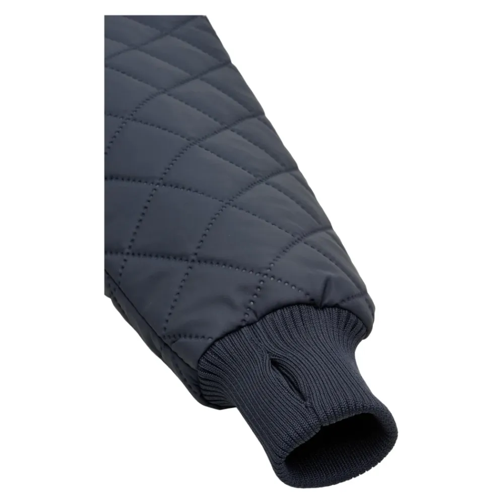 Overtøj^Mikk-Line Quiltet Termosæt med Fleece - Blue Nights Blå