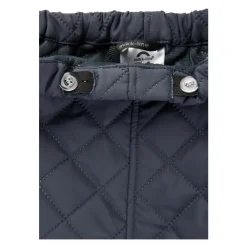 Overtøj^Mikk-Line Quiltet Termosæt med Fleece - Blue Nights Blå