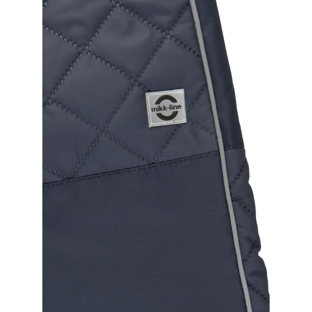 Overtøj^Mikk-Line Quiltet Termosæt med Fleece - Blue Nights Blå