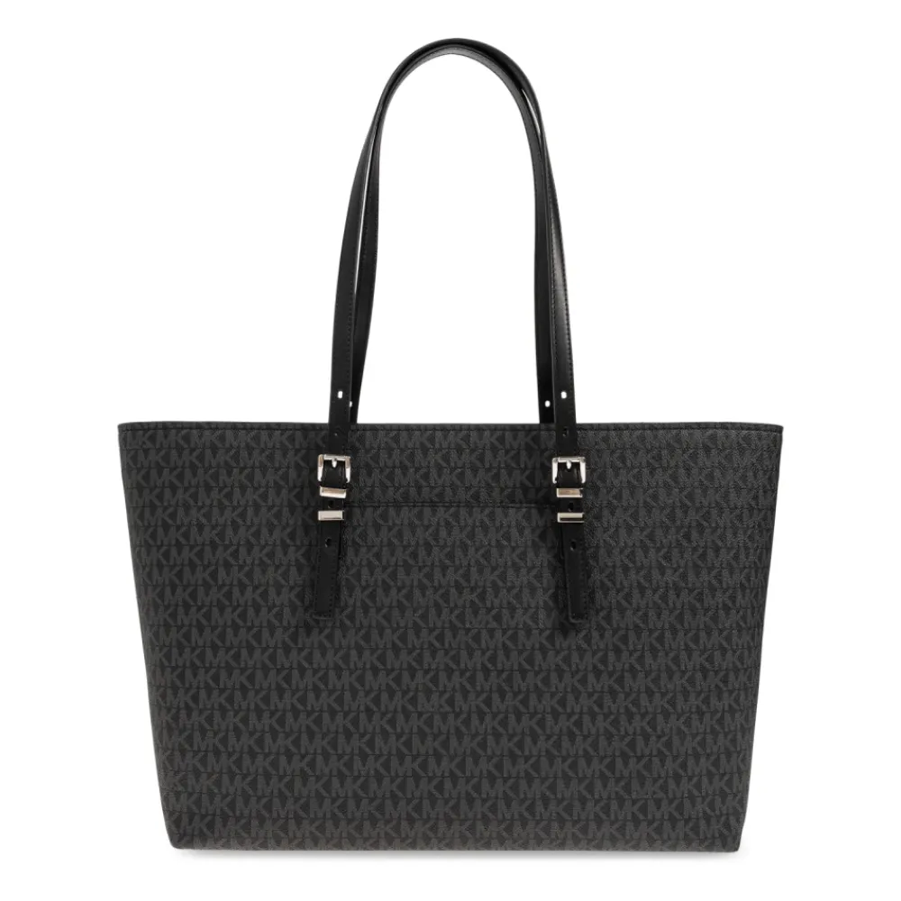 Indkøbstasker<Michael Kors Quinn Shopper Taske Sort