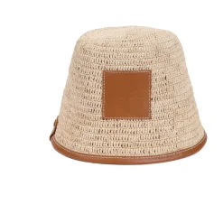 Huer & Kasketter^Jacquemus Raffia Bob Hat Beige