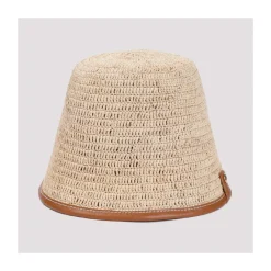 Huer & Kasketter^Jacquemus Raffia Bob Hat Beige