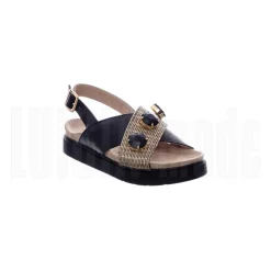 Sandaler<Inuikii Raffia Stone Stilfulde Sommer Sandaler Multifarvet