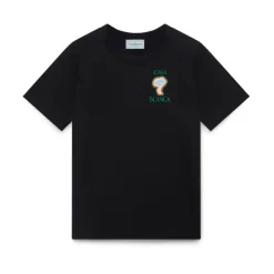 T-Shirts^Casablanca Rainbow Mushroom T-Shirt Sort