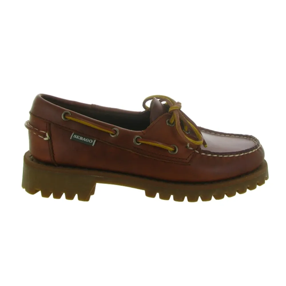 Loafers<Sebago Ranger Waxy Brun