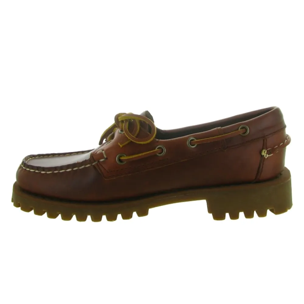 Loafers<Sebago Ranger Waxy Brun