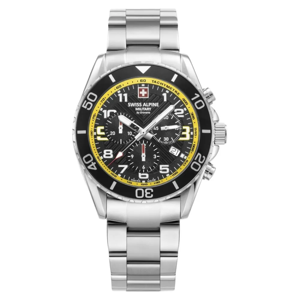 Ure^Swiss Alpine Military Raptor Watch Grå