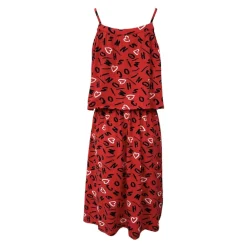 Kjoler & Nederdele^Moschino Kortærmet Børnekjole HDV0A9LBB6182221 Rød