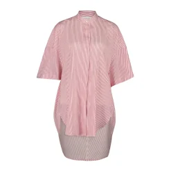 Bluser & Skjorter^Stella McCartney Rød Stribet Silkeskjorte Multifarvet