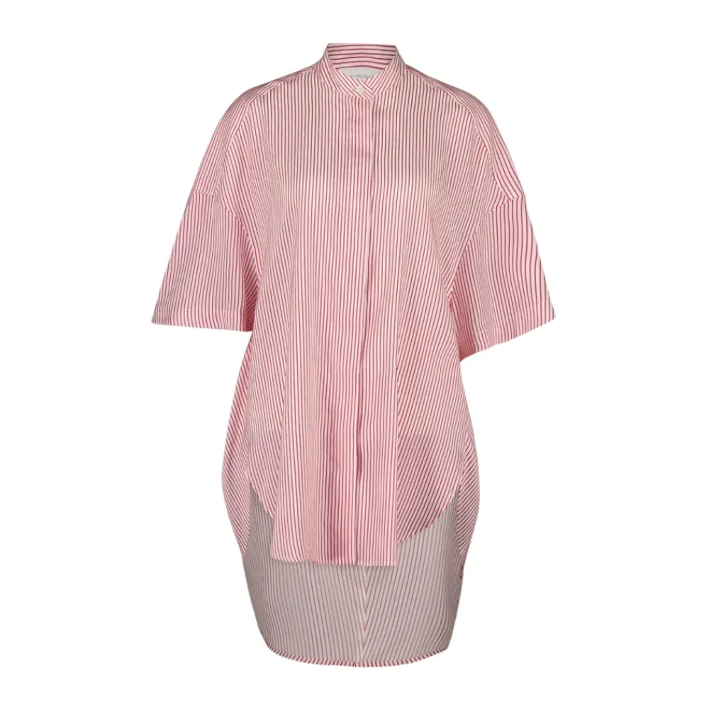 Bluser & Skjorter^Stella McCartney Rød Stribet Silkeskjorte Multifarvet