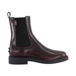Chelsea Boots^Tod's e Chelsea-støvler til kvinder Rød