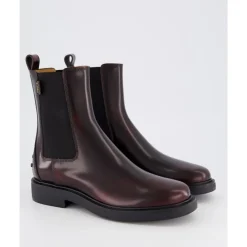 Chelsea Boots^Tod's e Chelsea-støvler til kvinder Rød