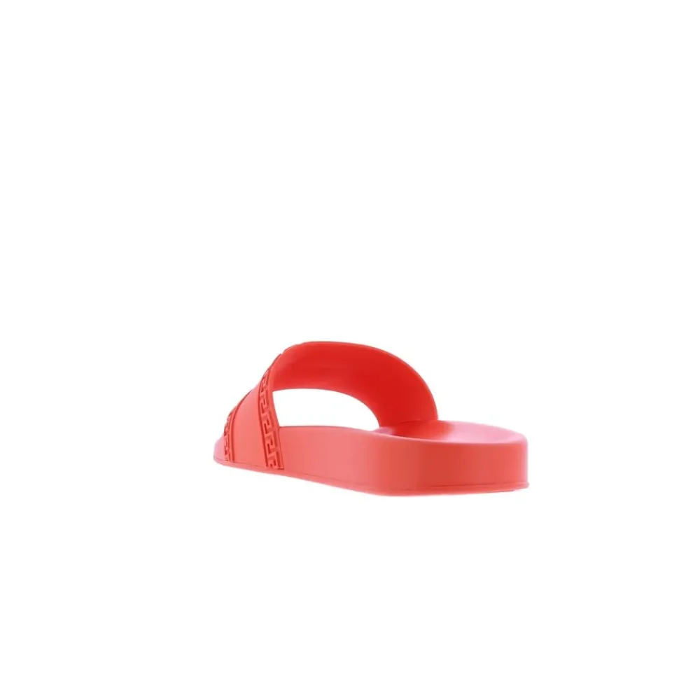 Sandaler<Versace /Koral Pool Slider til Mænd Rød