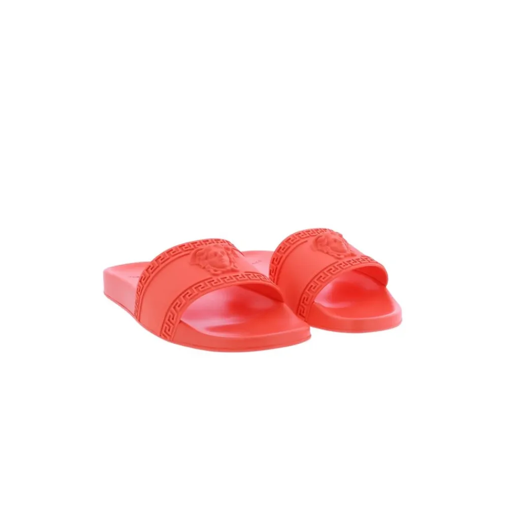 Sandaler<Versace /Koral Pool Slider til Mænd Rød