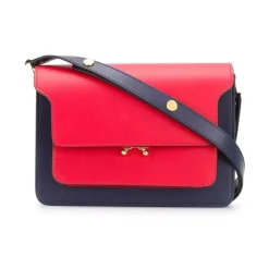 Skuldertasker<Marni -Violet Skuldertaske Rød