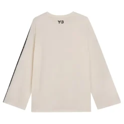 T-Shirts & Toppe|Træningstrøjer<Y-3 RE 3S LS Tee Beige