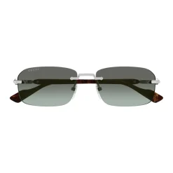 Solbriller<Gucci Rectangular Sunglasses Grå