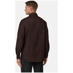 Skjorter<Boggi Milano Regular Fit Fløjlsskjorte Brun