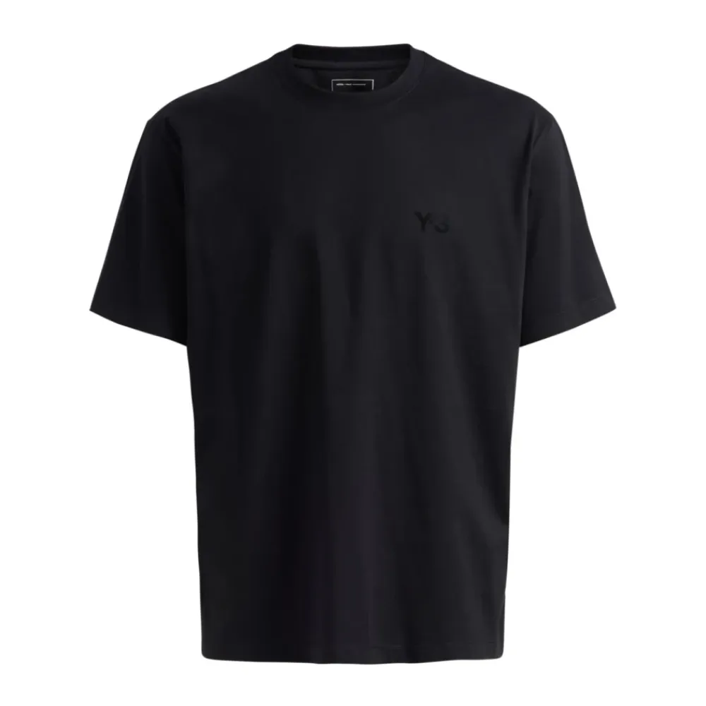 T-Shirts^Y-3 Regular Kortærmet T-shirt Sort