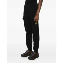 Bukser<Stone Island Regular Tapered Cargo Bukser Sort