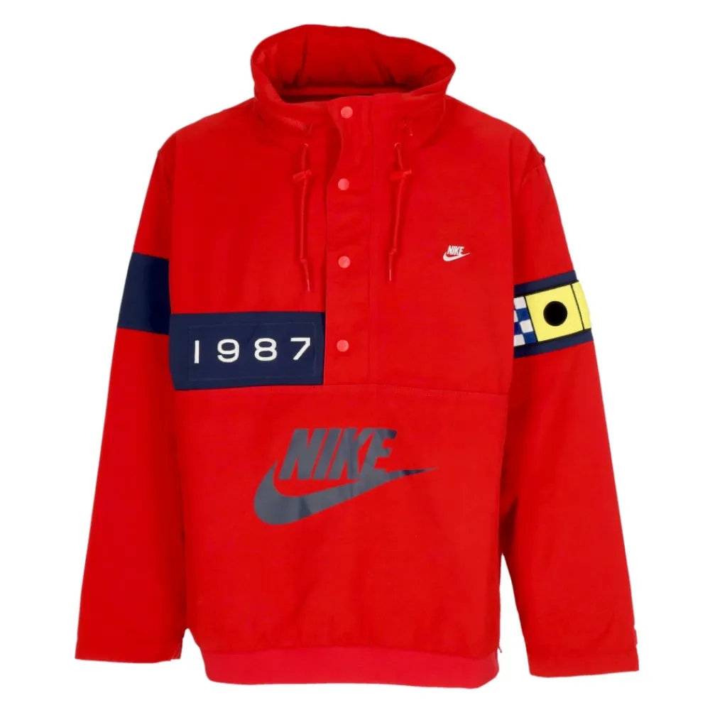 Skaljakker^Nike Reissue Walliwaw Vævet Windbreaker Jakke Rød
