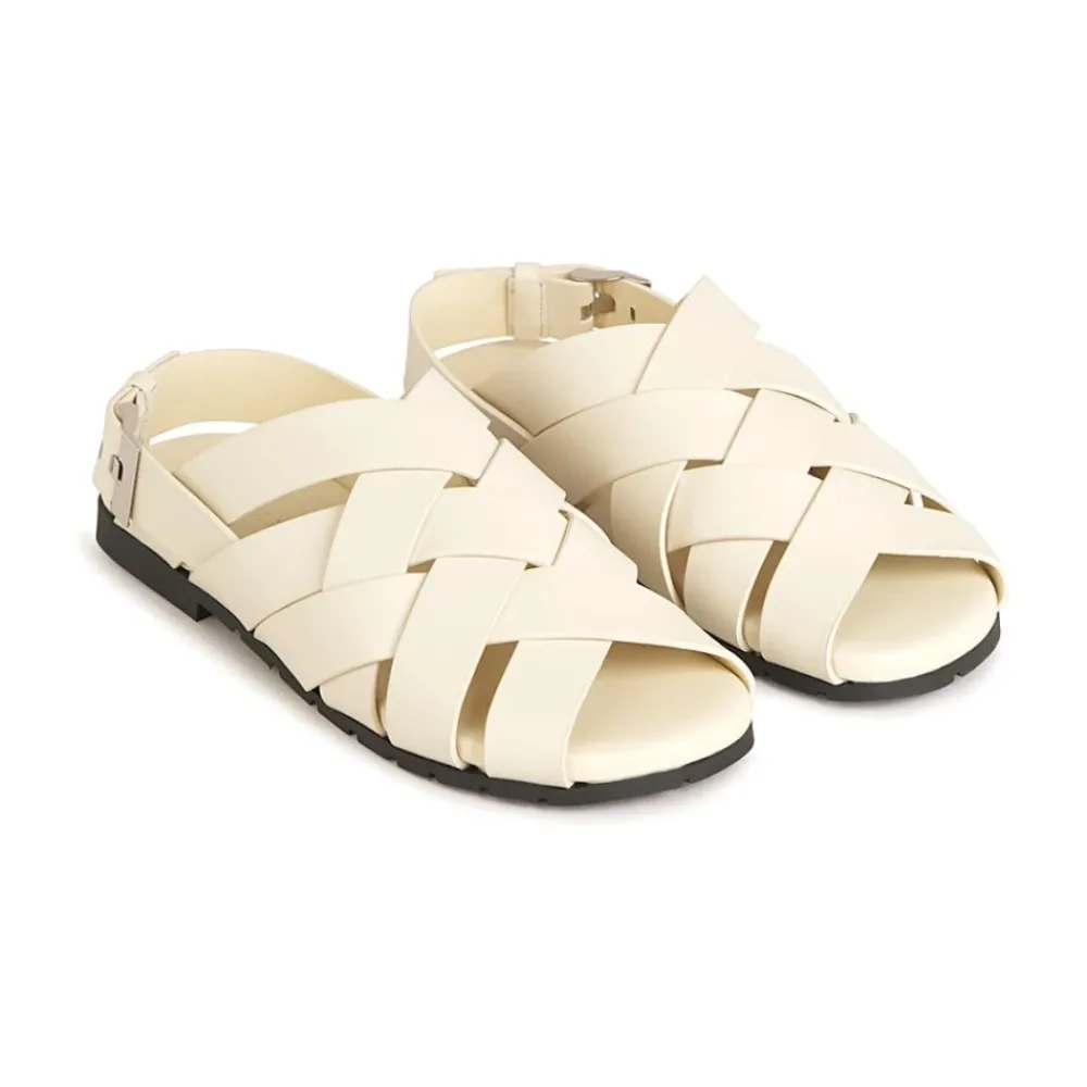 Sandaler^Bottega Veneta Rejse Sandaler Hvid