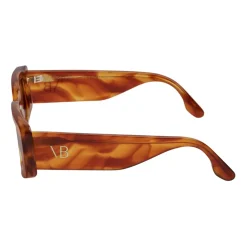 Solbriller^Victoria Beckham Rektangulære acetat solbriller Brun