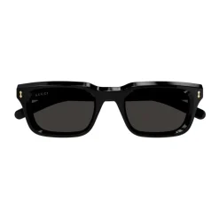 Solbriller^Gucci Rektangulære solbriller Sort