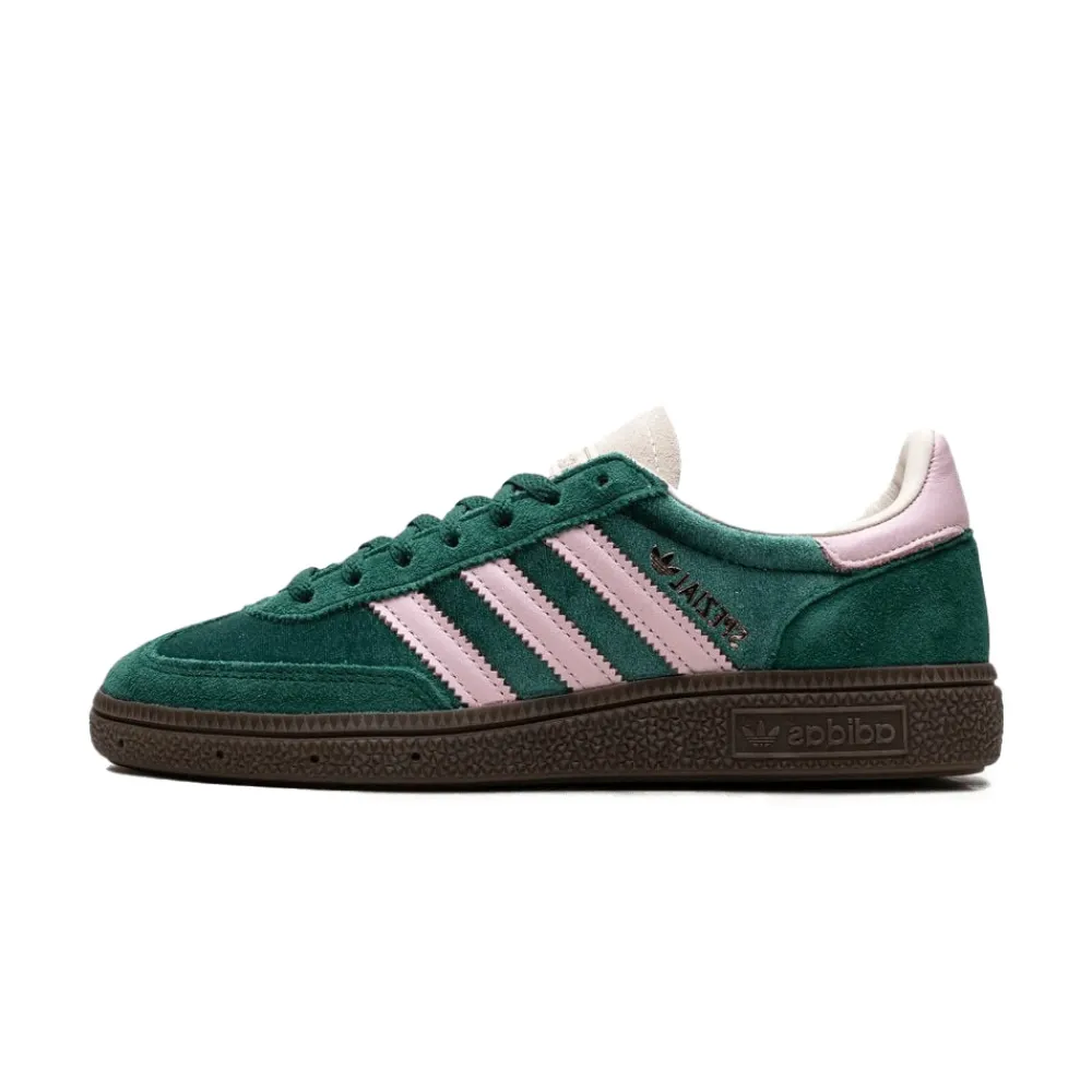Sneakers^Adidas Retro Handball Spezial Grøn Pink Velvet Multifarvet