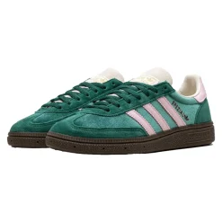 Sneakers^Adidas Retro Handball Spezial Grøn Pink Velvet Multifarvet