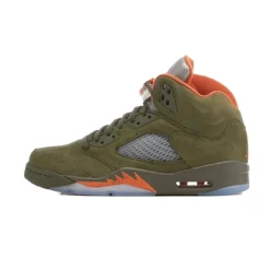 Sneakers^Jordan Retro Olive Sneakers Stil Must-Have Grøn