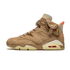 Sneakers^Jordan Retro Travis Scott British Khaki Sneakers Brun