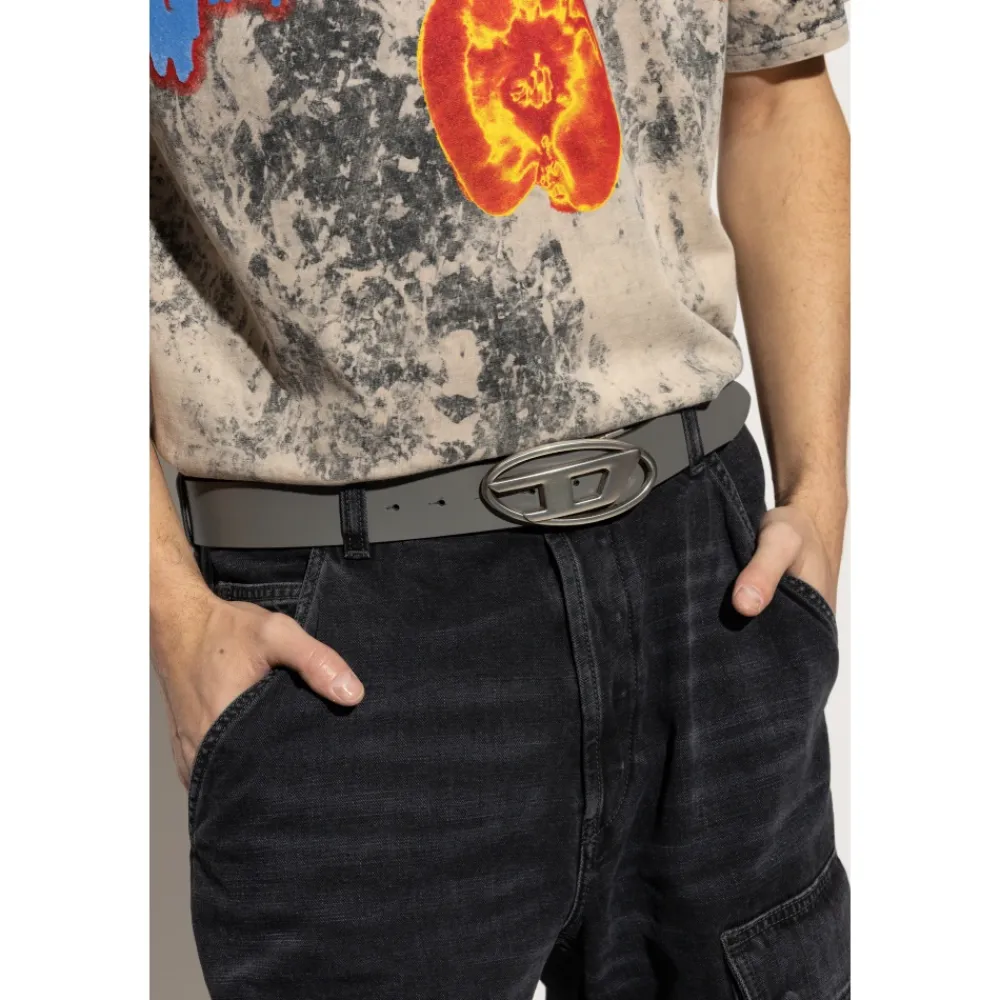 Bælter^Diesel Reversibelt bælte Brun