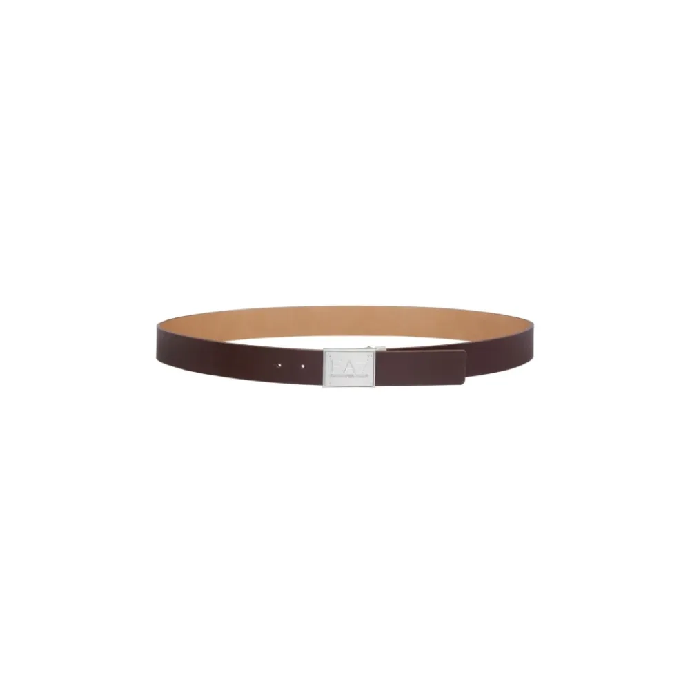 Bælter & Seler^Emporio Armani EA7 Reversibelt Bælte Beige
