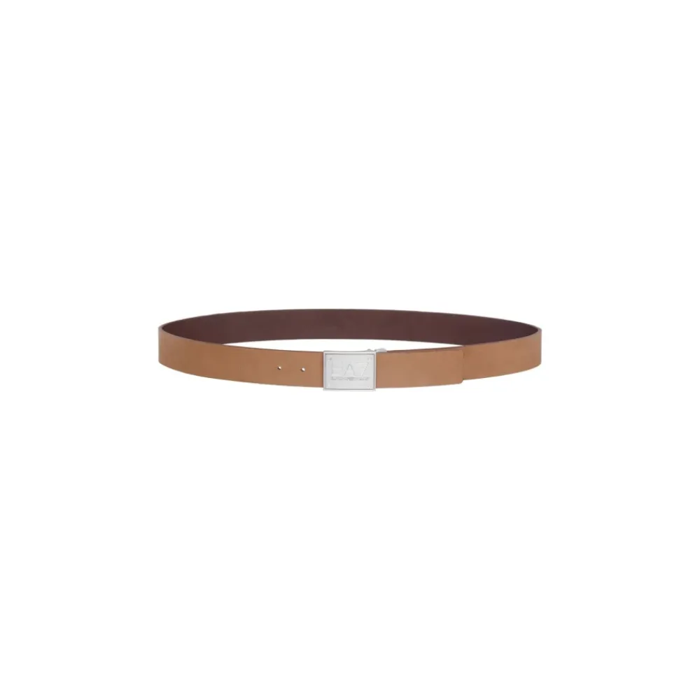 Bælter & Seler^Emporio Armani EA7 Reversibelt Bælte Beige
