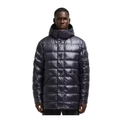 Frakker<Moncler Reversible Dunjakke Blå