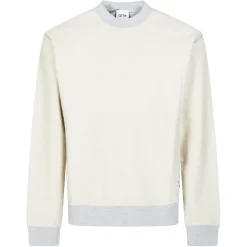 Trøjer|Sweatshirts<Arte Antwerp Reversible Label Crewneck Grå