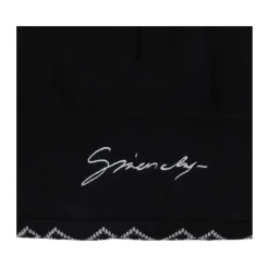 Huer & Kasketter<Givenchy Reversible Strikket Beanie Sort