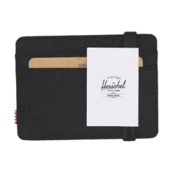 Punge & Kortholder^Herschel RFID-beskyttende kortholder med flere rum Sort