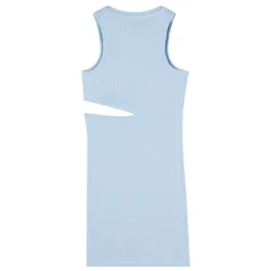 Kjoler & Nederdele^Patrizia Pepe Ribbed Bodycon Kjole Blå