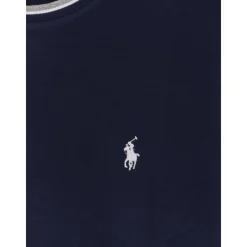 T-Shirts^Polo Ralph Lauren Ribbet Crewneck T-Shirt Blå