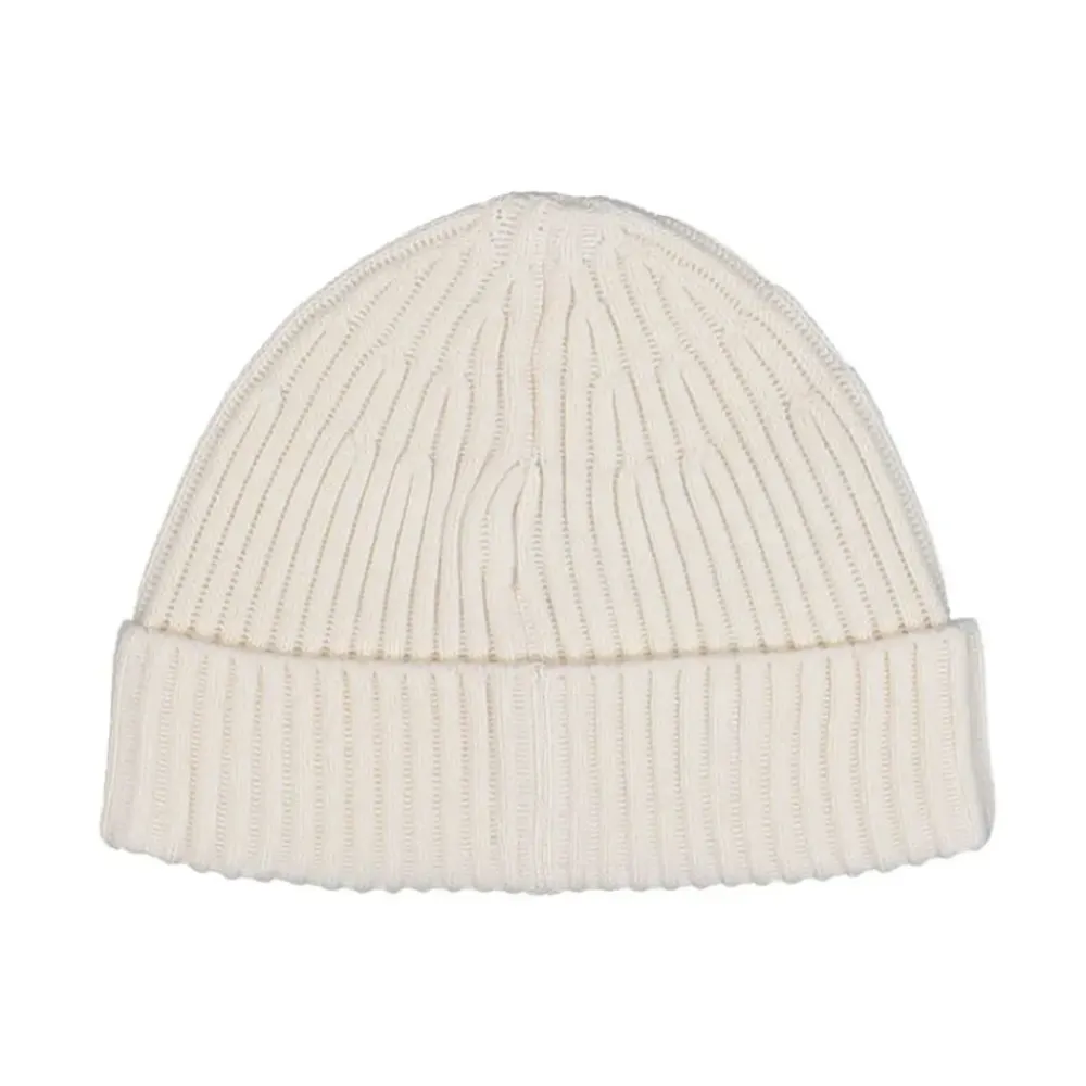 Huer, Kasketter & Hatte<Stone Island Ribbet uld hue Beige