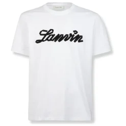 T-Shirts^Lanvin Ribbon T-Shirt Hvid