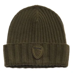 Huer & Kasketter^Blauer Rib-knit Cuff Beanie Grøn