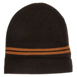 Huer, Kasketter & Hatte<Zegna Ribstrikket Cashmere Hue Brun