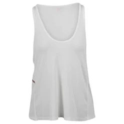 T-Shirts & Toppe<Diesel Ribstrikket tanktop med logoplade Hvid